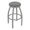Holland Bar Stool Co 30" Swivel Bar Stool, Nickel Finish, Graph Seat 80230AN020 - alternate 1